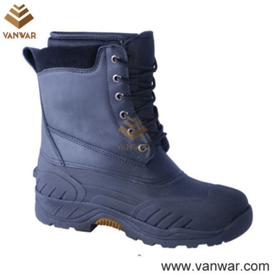 Top Layer Leather Women Snow Boots (WSB001)