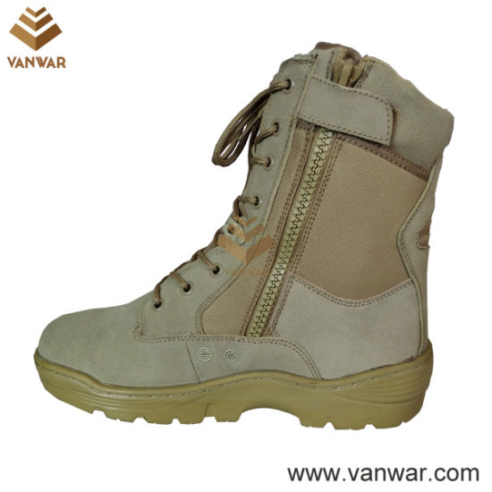 Suede Goodyear Welt Construction Military Desert Boots (WDB041)