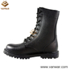 Full Leather Unisex Military Combat Boots of Black (WCB031)