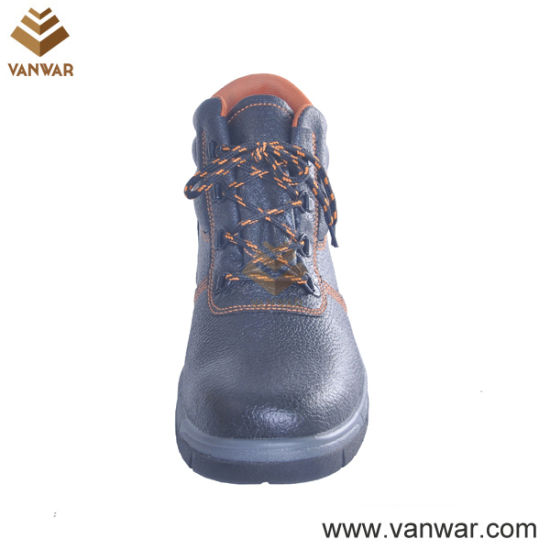 Long Wearing Military Working Safety Boots of High Quality Leather (WWB060)