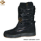 Classic Black Russian Women Snow Boots (WSCB019)