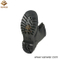 Full Leather Black Military Combat Boots for Army Soliders (WCB029)