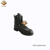 Top Layer Leather Unisex Military Combat Boots of Black with High Quality (WCB061)