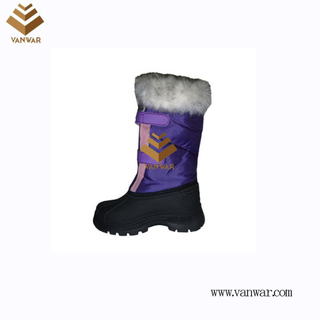 Cheap Price Snow Boots with High Quality and Waterproof Outsole (WSB029)