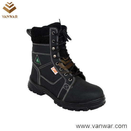 Top Layer Leather Military Working Safety Boots (WWB042)