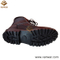 Black Military Combat Booots of Antislip Rubber Outsole (WCB049)