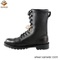 Full Leather Black Military Combat Boots for Army Soliders (WCB029)