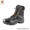 Durable Lightweight Military Combat Boots of Black Leather (WCB010)