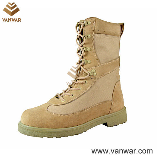 Military Tan Desert Suede Desert Boots (WDB023)