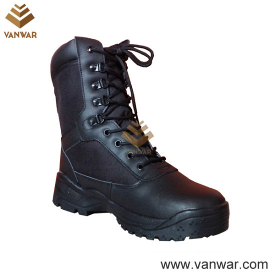 Good Design Combat Military Boots of Black (WCB048)