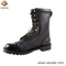 Full Leather Black Military Combat Boots for Army Soliders (WCB029)