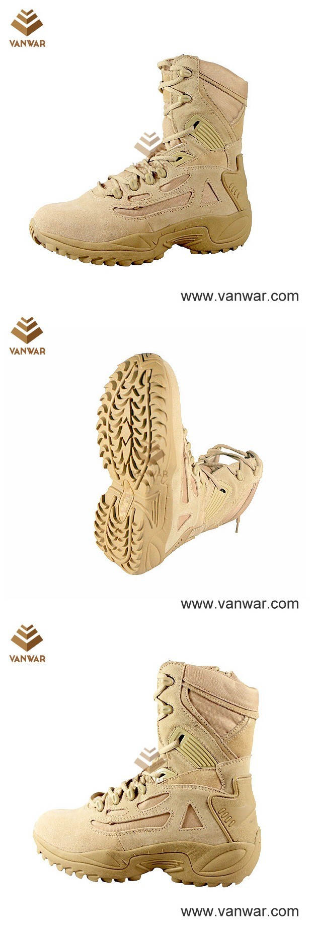 Suede Cow Leather Military Desert Boots (WDB002)