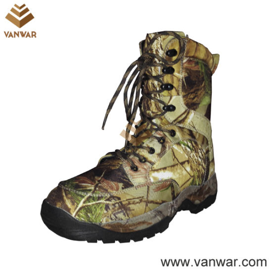 Camouflage Canvas Military Hunting Boots of New Design (WHB009)