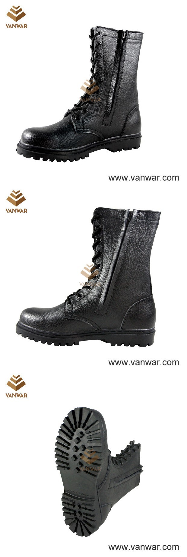 Anti-Slip Full Leather Military Tactical Boots (WTB012)