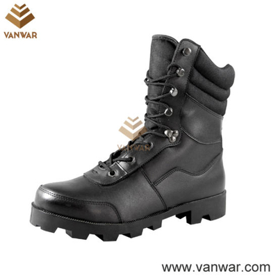 Black Panama Military Army Combat Boots (WCB001)