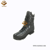 Top Layer Leather Military Combat Boots of Black with High Quality (WCB064)