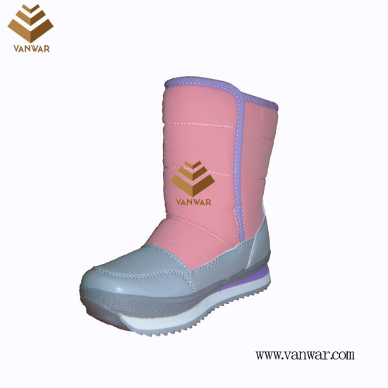 Pink Fashion Cemented Snow Boots (WSCB028)
