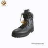 Top Layer Leather Unisex Military Combat Boots of Black with High Quality (WCB063)
