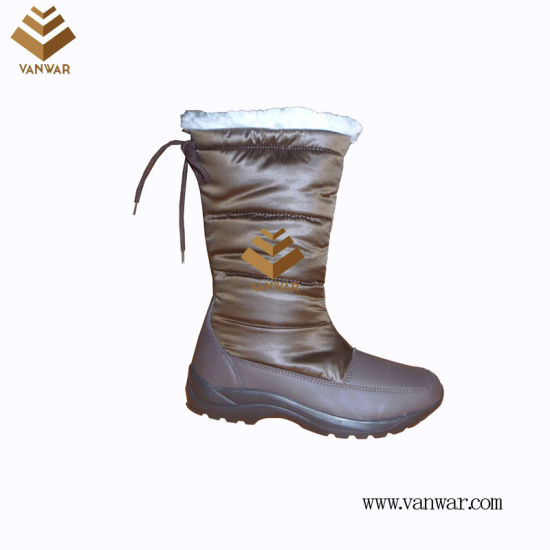 Female Handmade Snow Boots with High Quality (WSCB039)