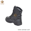 New Design Black Genuine Leather Military Tactical Boots (WTB038)