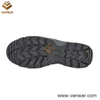 High Quality Military Working Safety Boots with Slip-Resistance Outsole (WWB051)