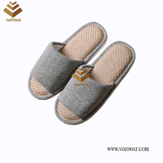 Customize Indoor Cotton winter home Slippers with High Quality (wis069)