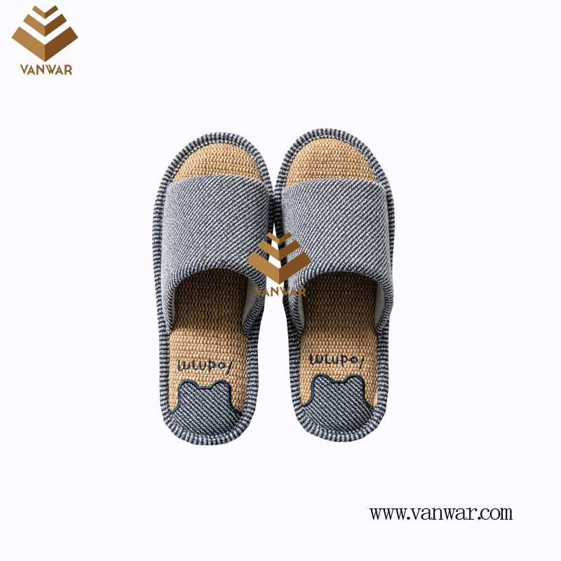 Customize Indoor Cotton winter home Slippers with High Quality (wis082)