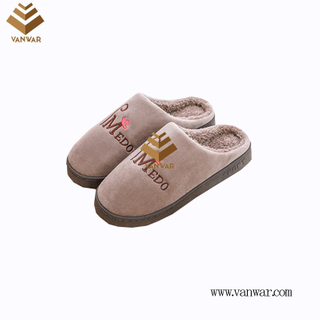 Customize Indoor Cotton winter home Slippers with High Quality (wis079)