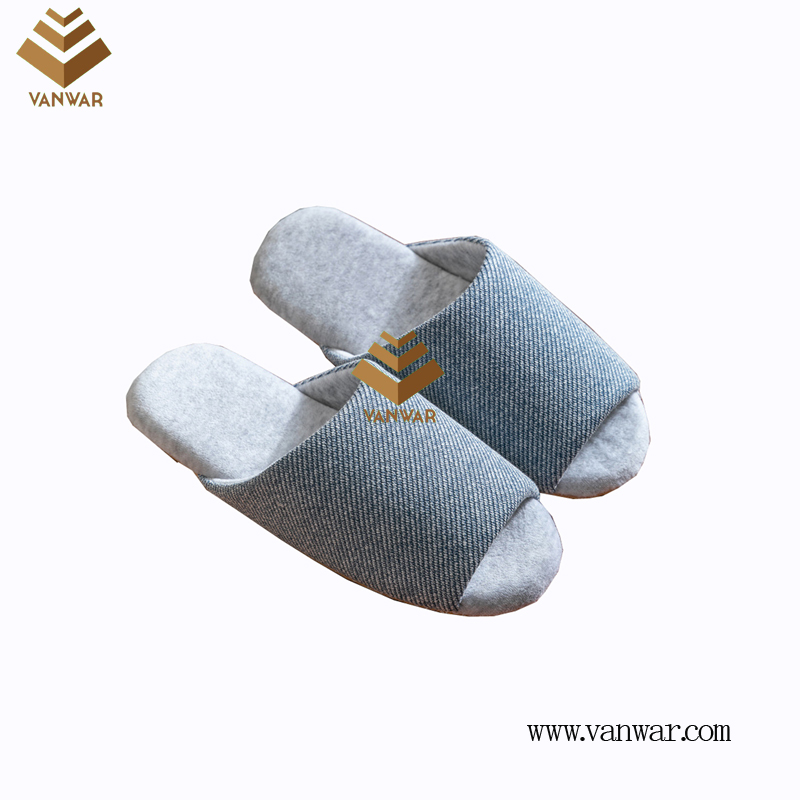 Customize Indoor Cotton winter home Slippers with High Quality (wis117)