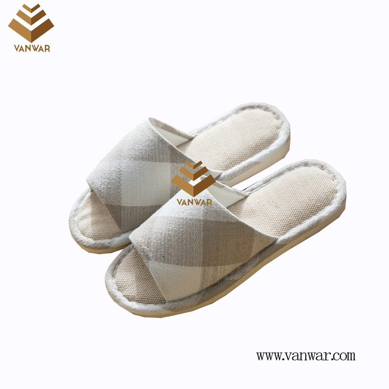 Customize Indoor Cotton winter home Slippers with High Quality (wis100)