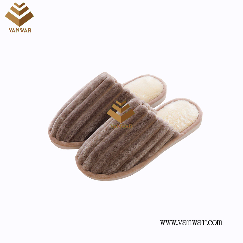 Customize Indoor Cotton lovely design Slippers with High Quality (wis033)