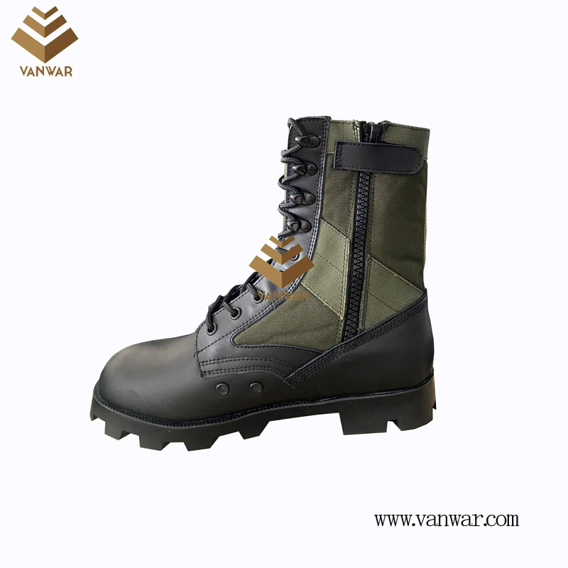  Military Jungle Boots with Zippers with high quality(WJB060)