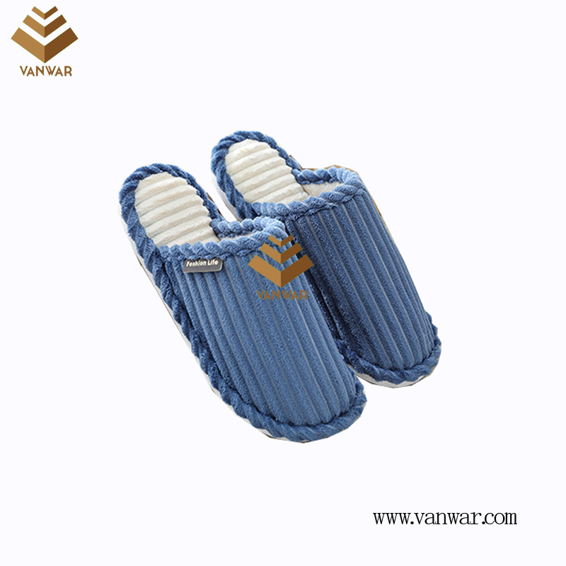Customize Indoor Cotton lovely design Slippers with High Quality (wis008)
