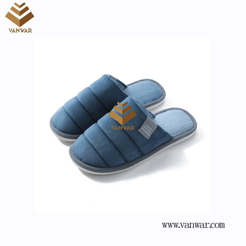 Customize Indoor Cotton lovely design Slippers with High Quality (wis063)