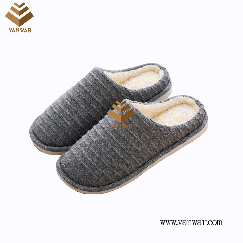 Customize Indoor Cotton lovely design Slippers with High Quality (wis032)
