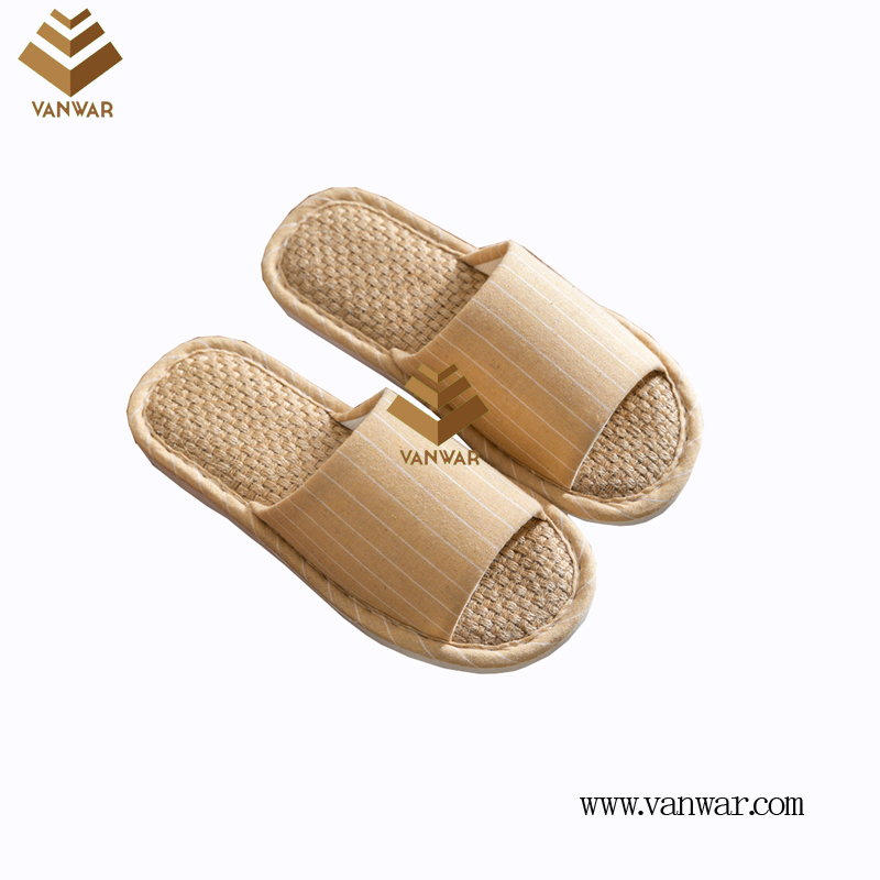 Customize Indoor Cotton winter home Slippers with High Quality (wis089)