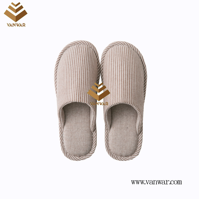 Customize Indoor Cotton lovely design Slippers with High Quality (wis018)