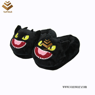 Customize Indoor Cotton lovely design Slippers with High Quality (wis027)